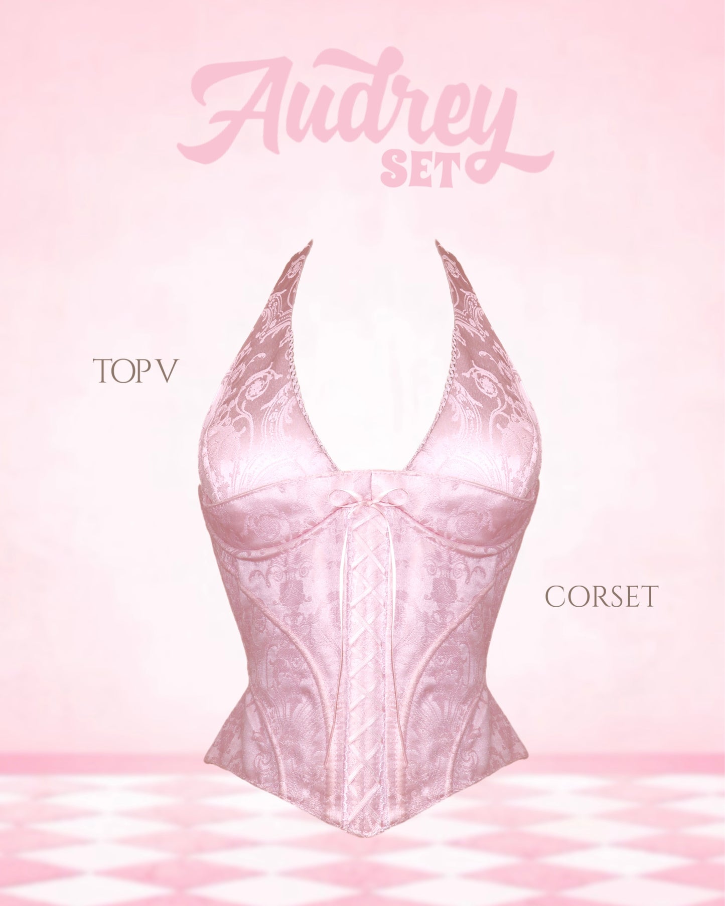 Audrey Set (top + corset)