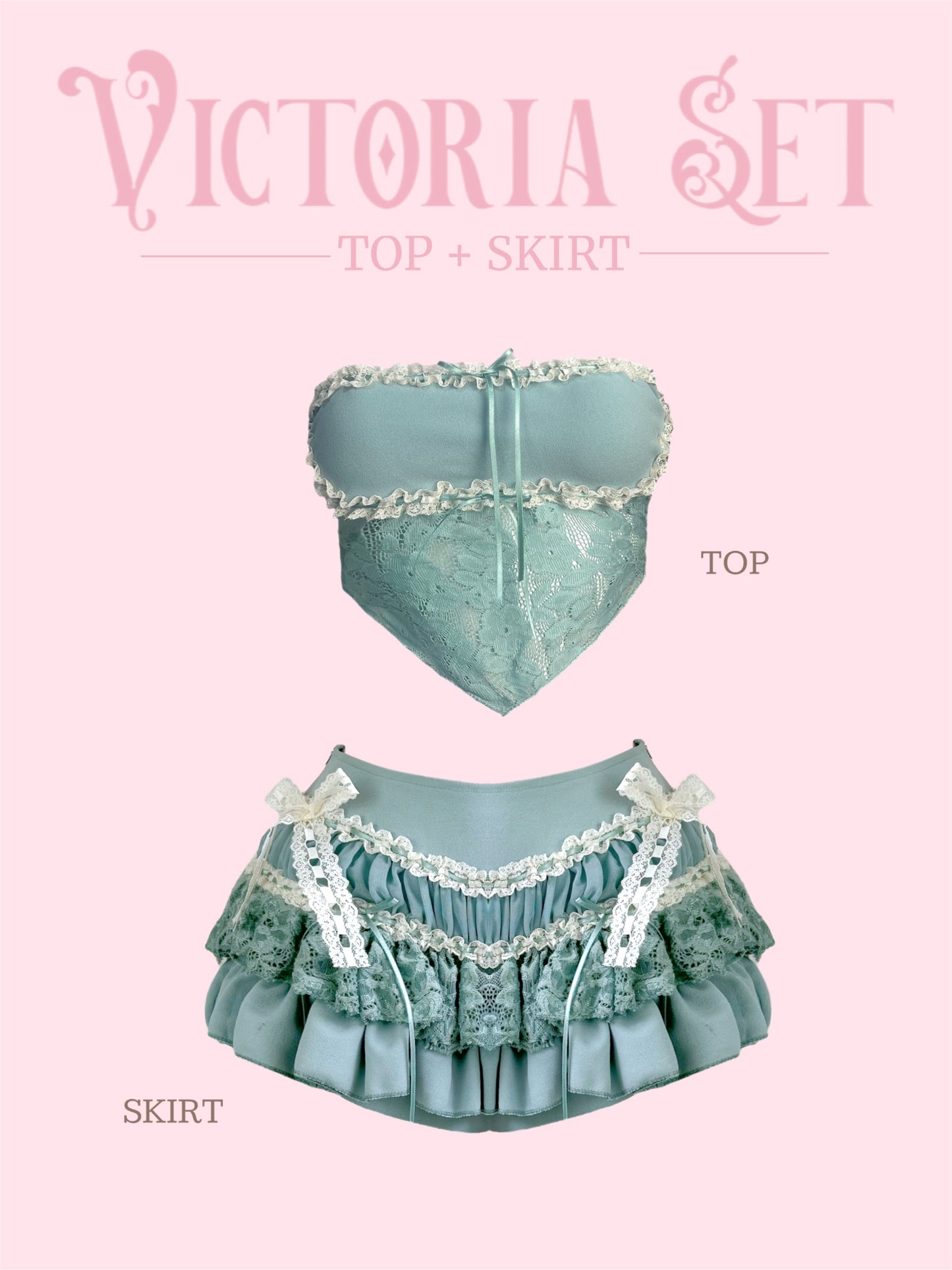Victoria Set (Top + Skirt)
