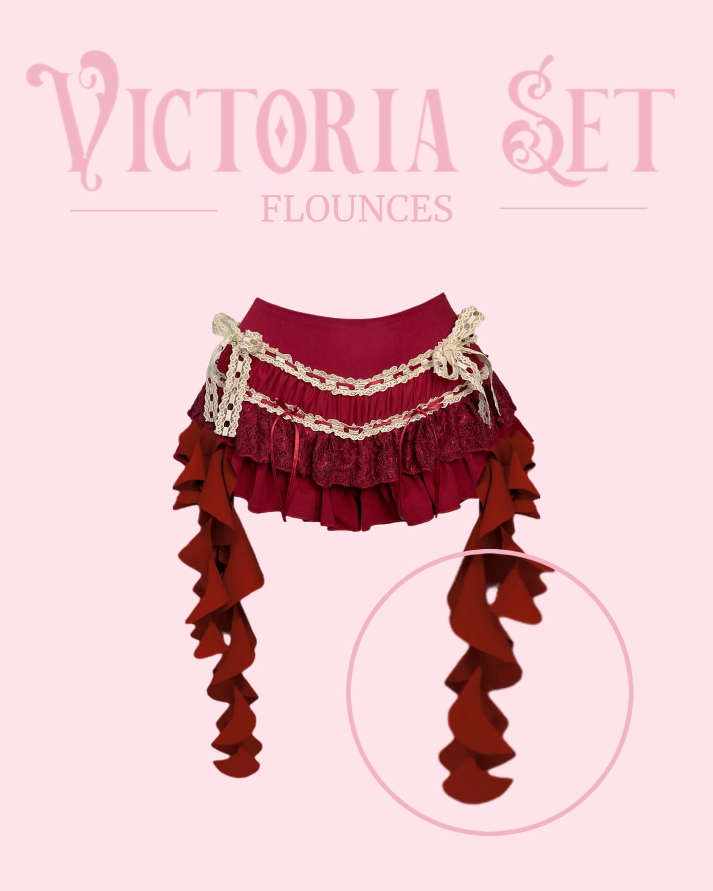 Victoria Flounces/ Ruffles