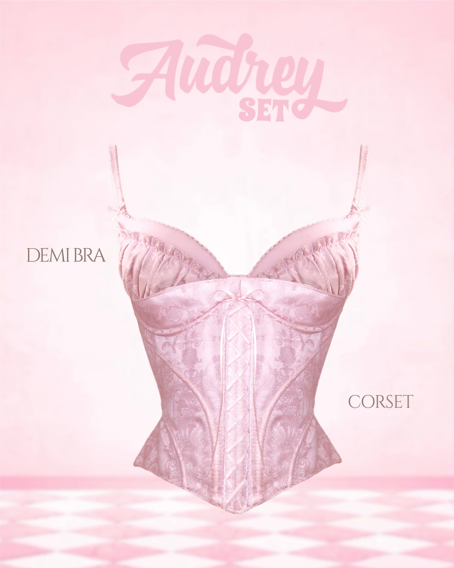 Audrey Set (top + corset)