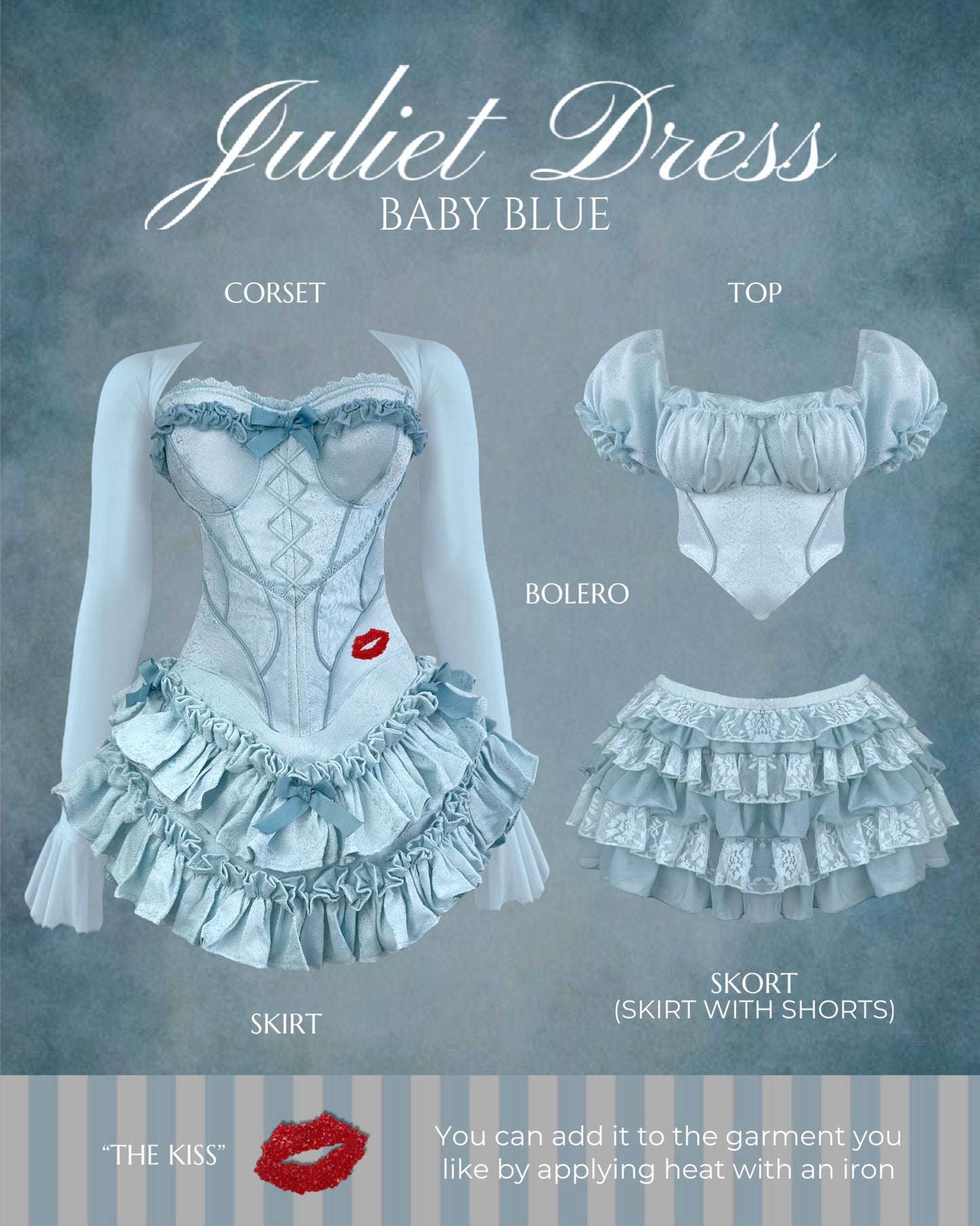 Juliet Dress Deluxe (All the pieces)