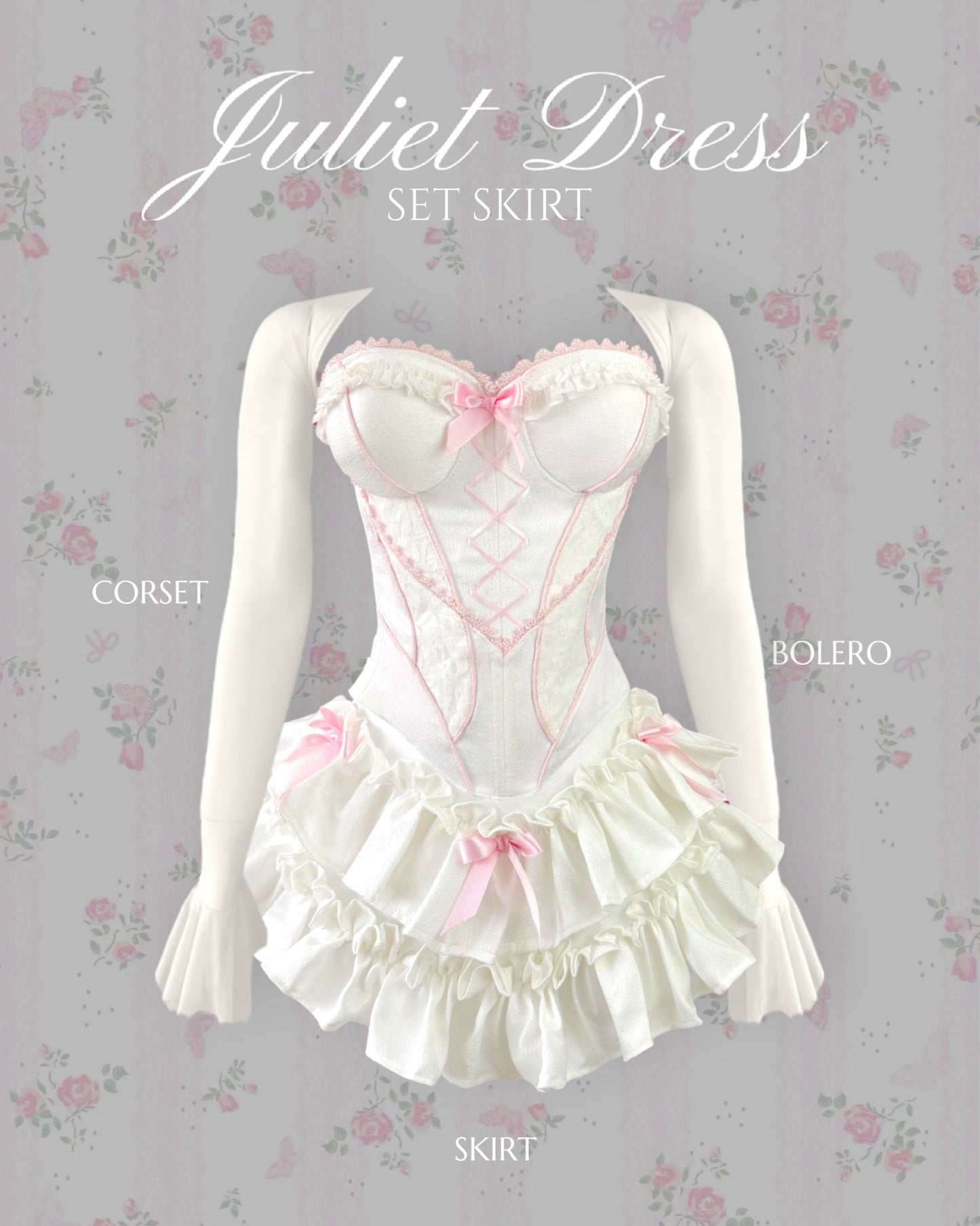 Juliet Dress (Corset + bolero + skirt)
