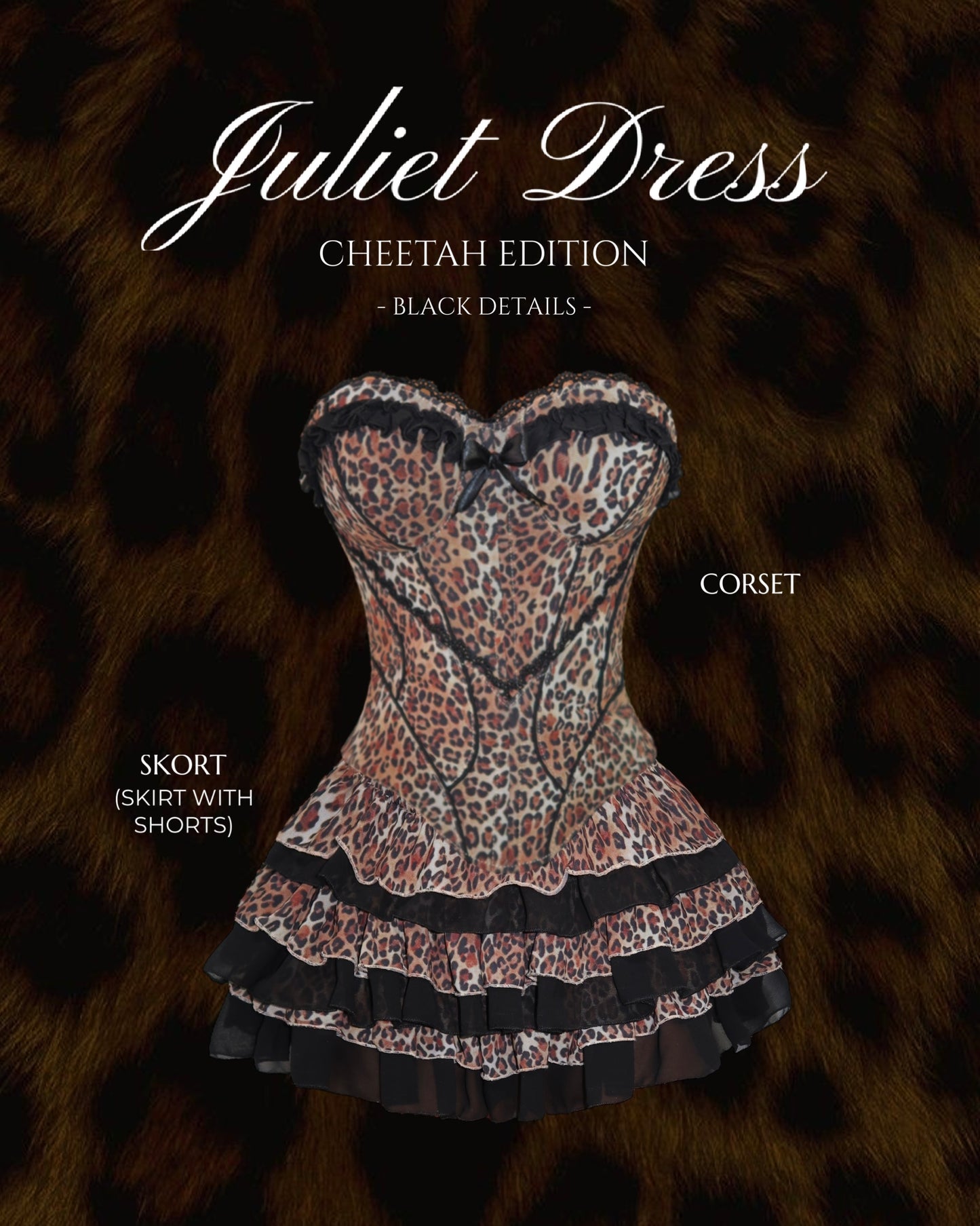 Juliet Dress (Cheetah Edition) Leopard