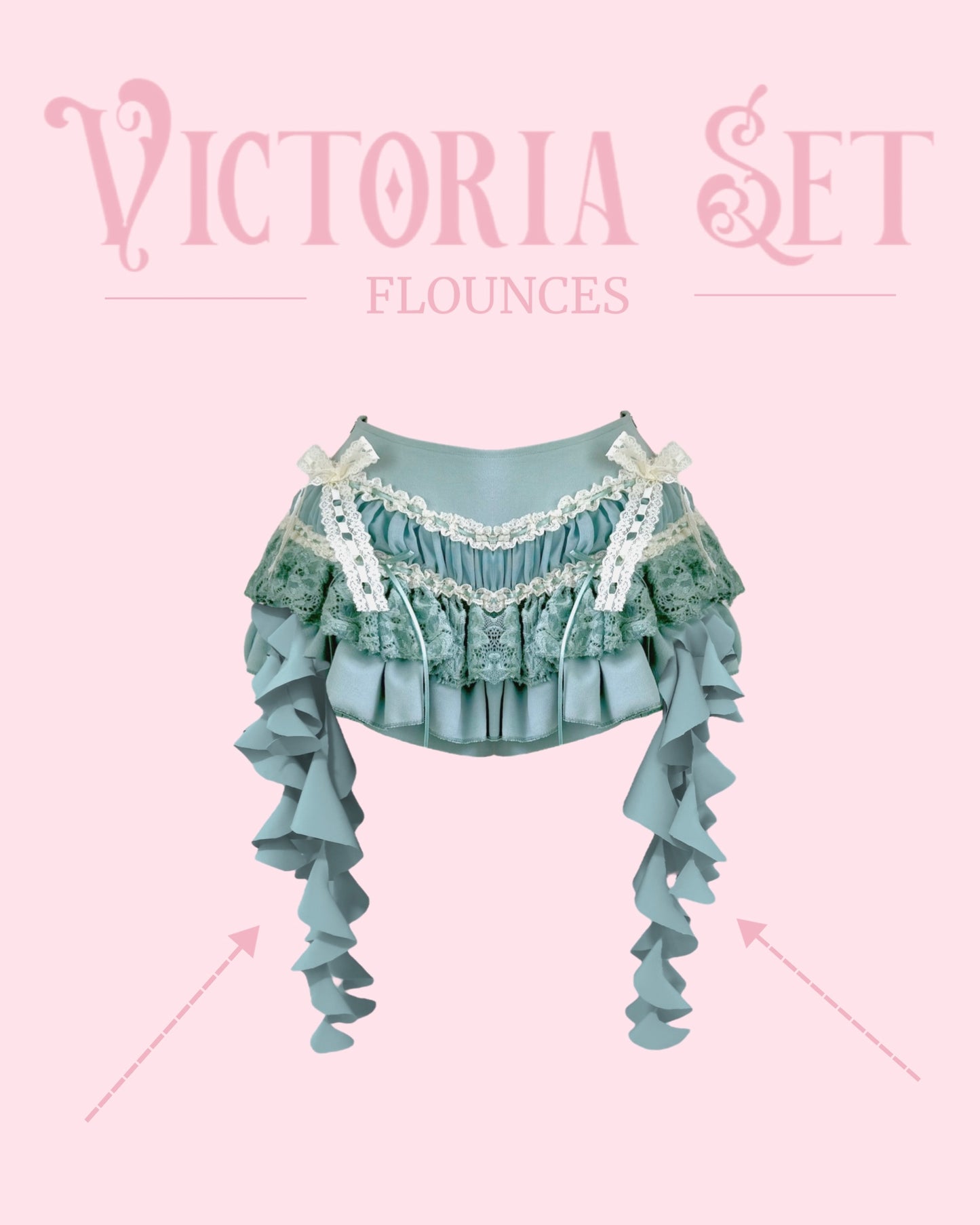 Victoria Flounces/ Ruffles