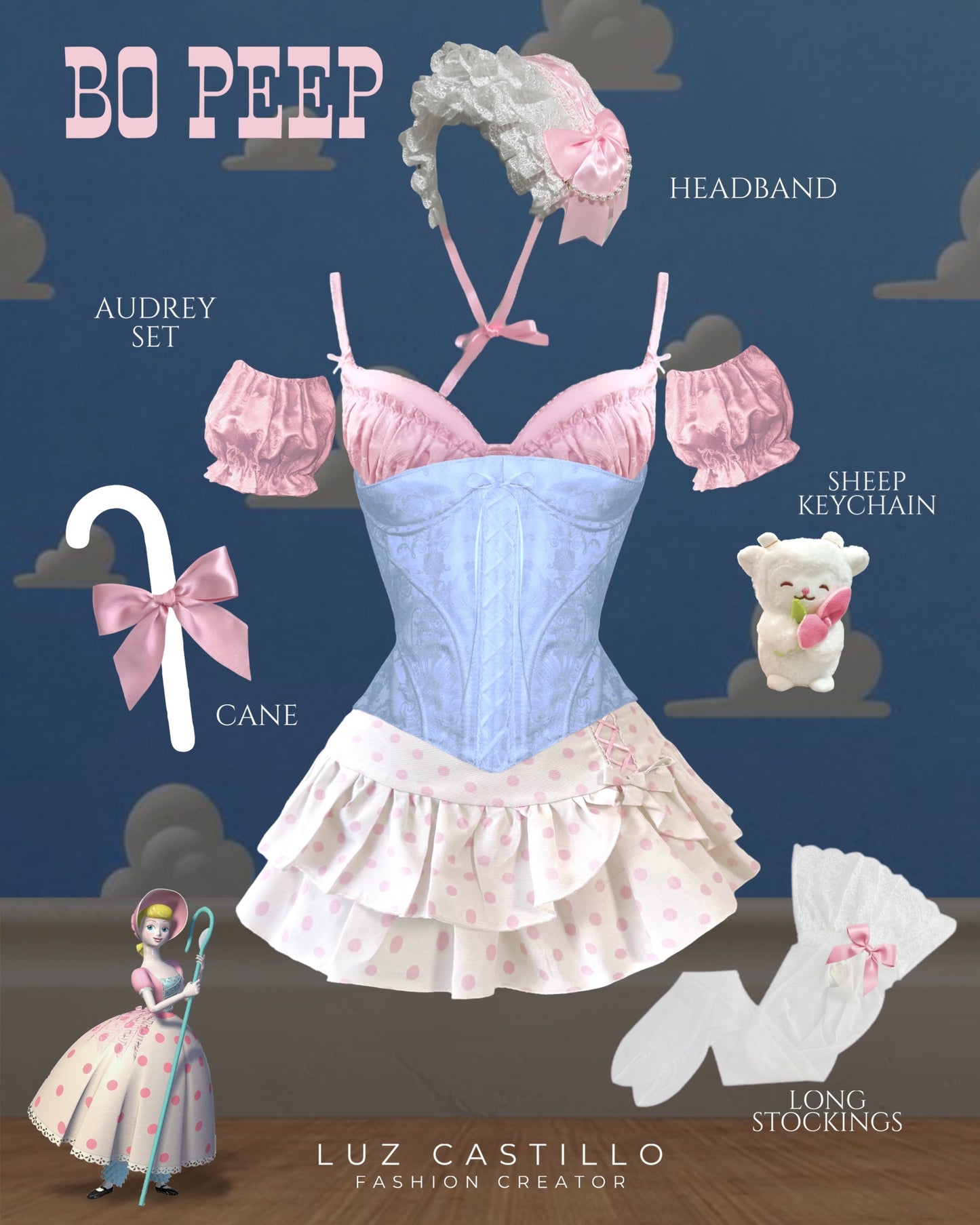 Bo Peep from Toy Story (Audrey Set)