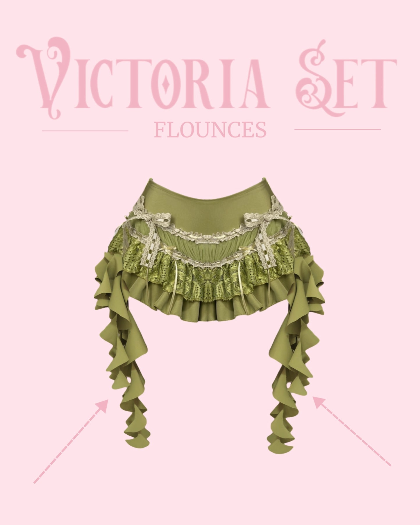 Victoria Flounces/ Ruffles