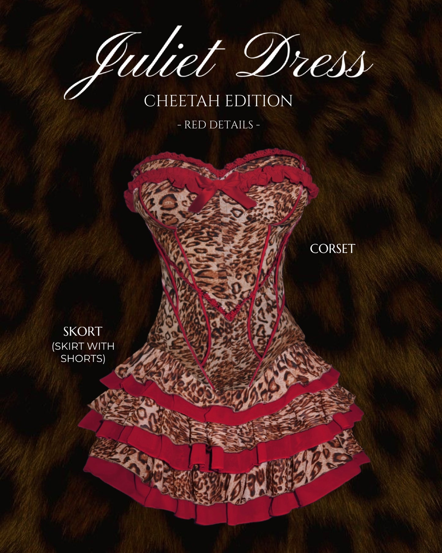 Juliet Dress (Cheetah Edition) Leopard