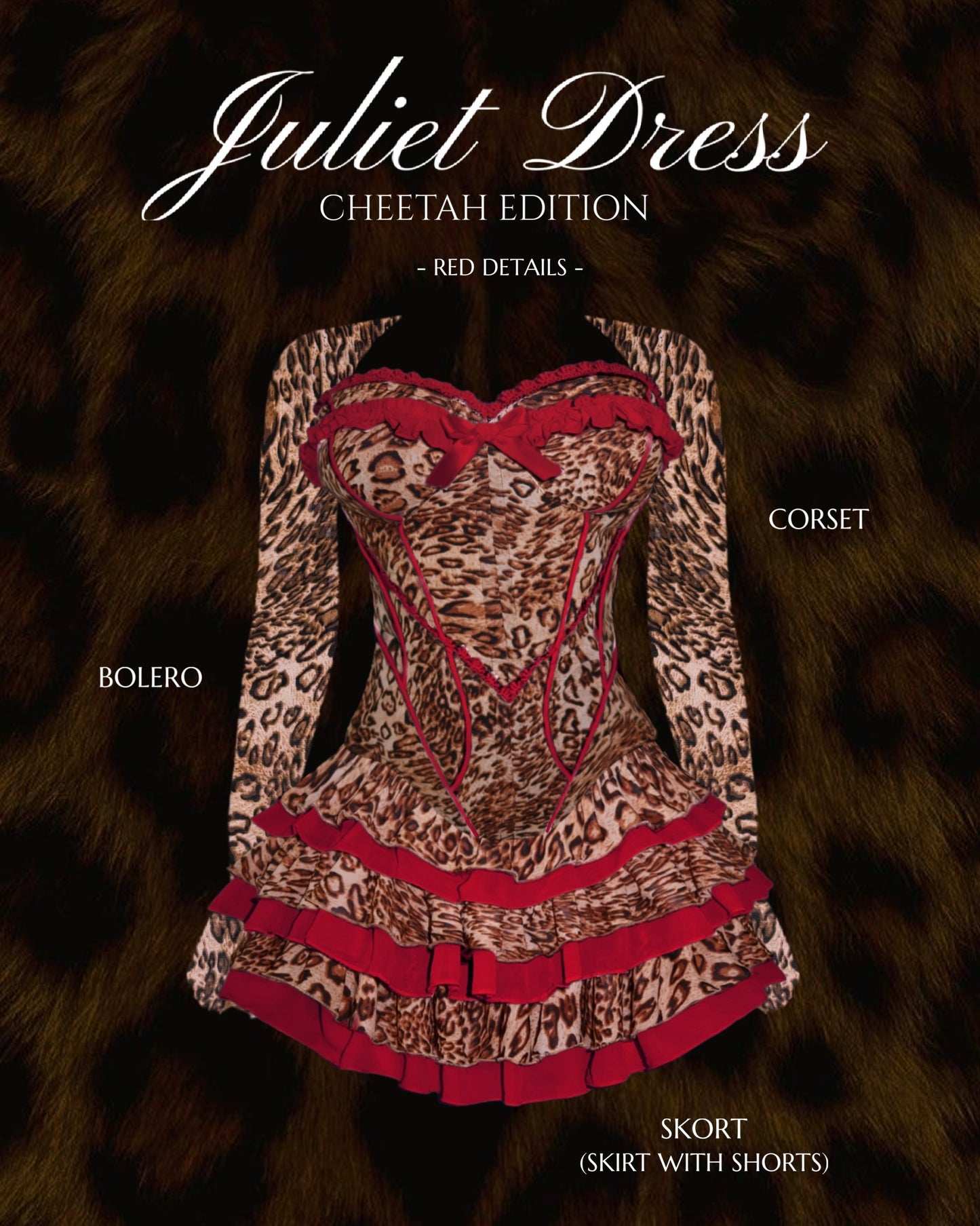 Juliet Dress (Cheetah Edition) Leopard