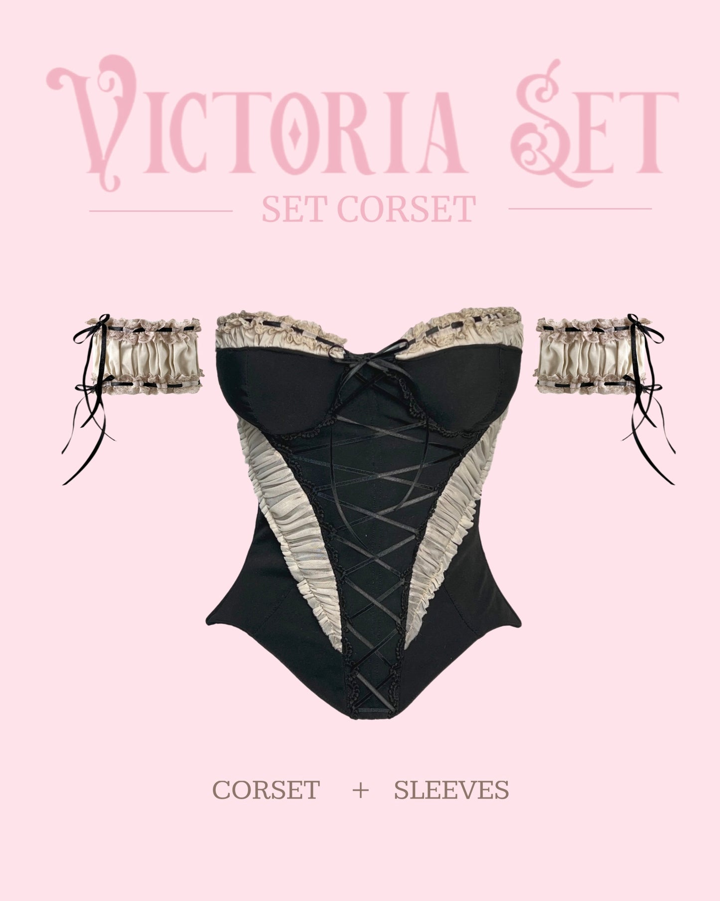 Victoria Corset + sleeves