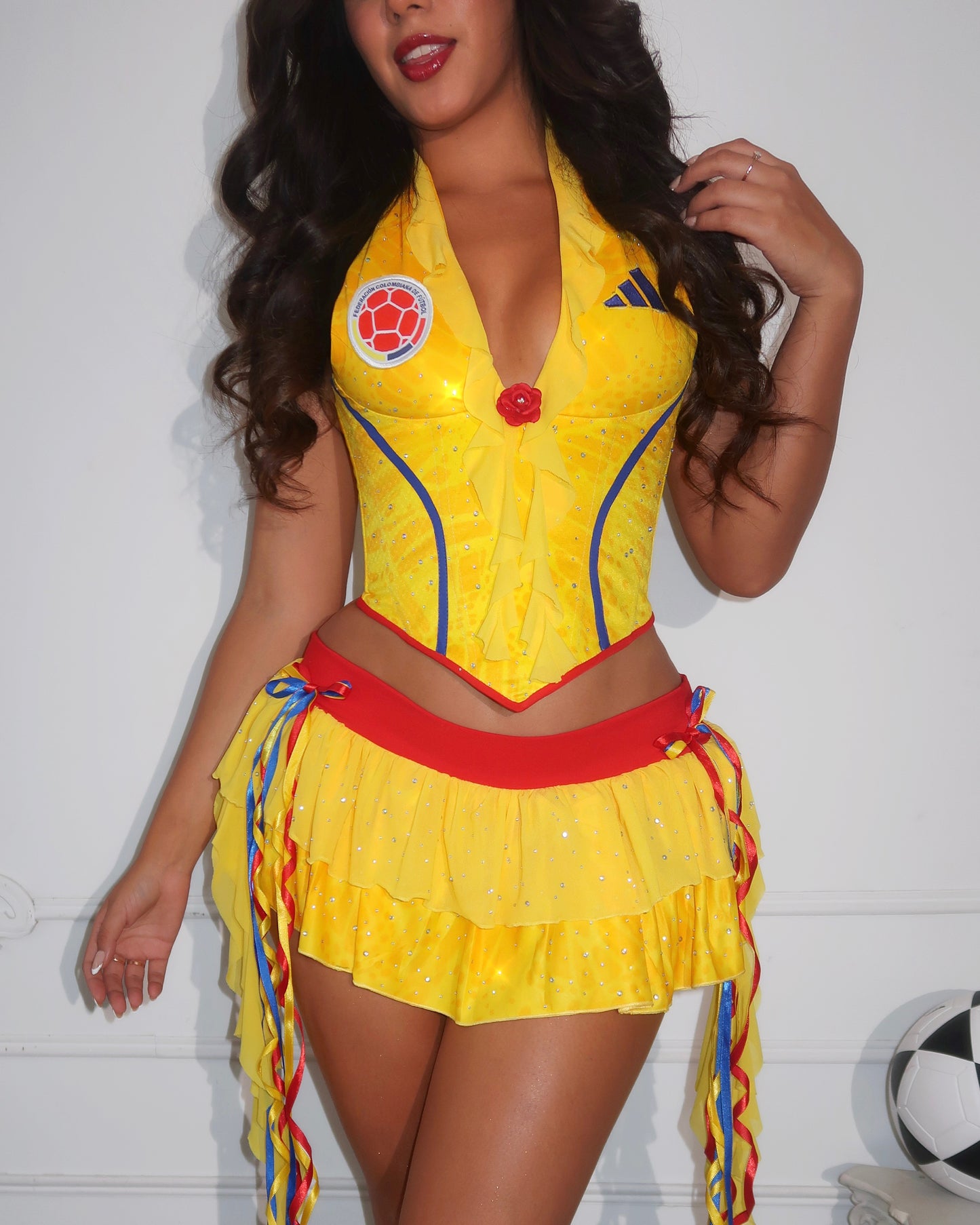 Colombia Set (Corset+Short+Bolero) World Cup