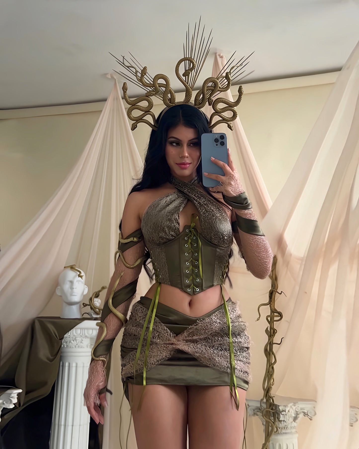 Disfraz de Medusa