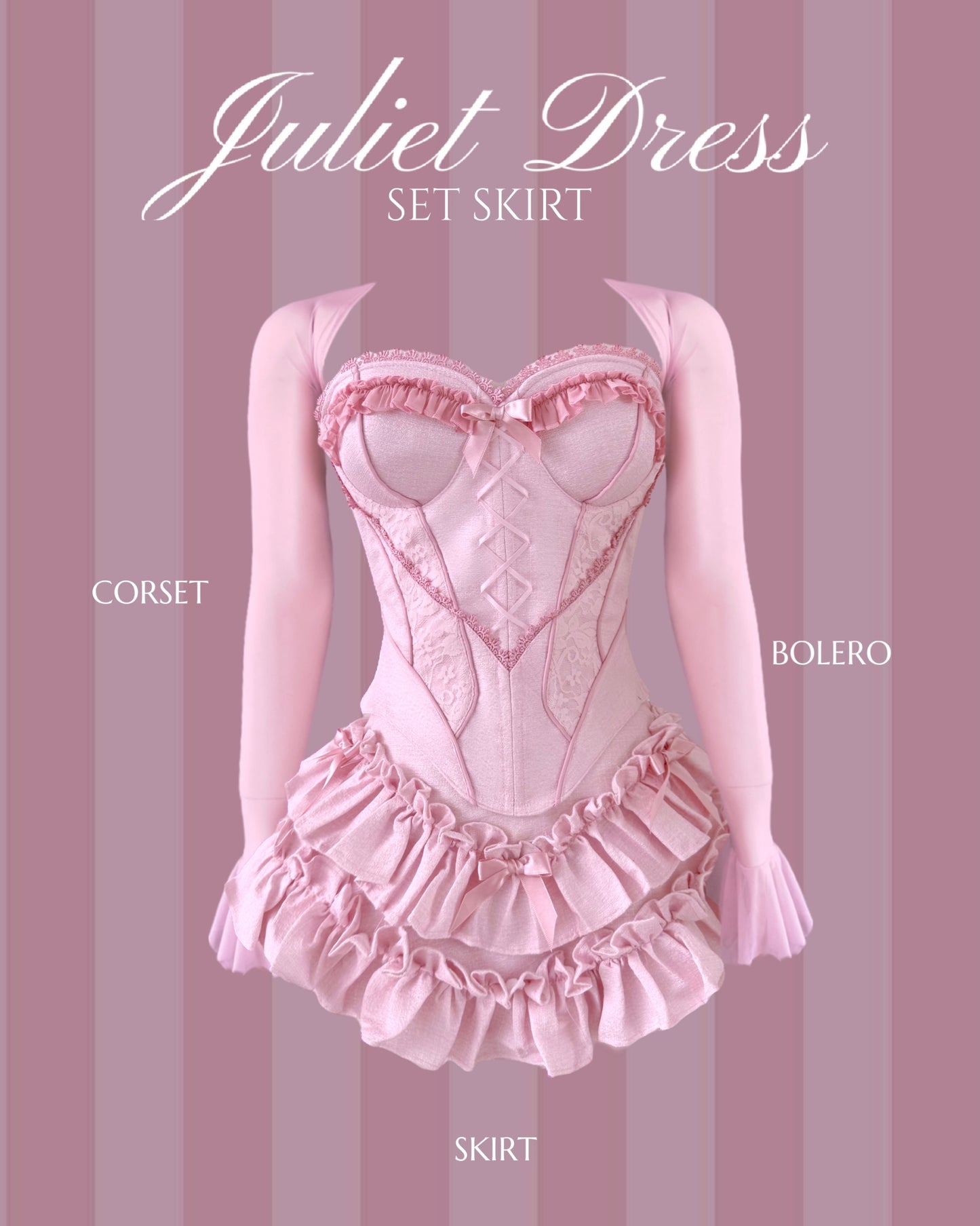 Juliet Dress (Corset + bolero + skirt)