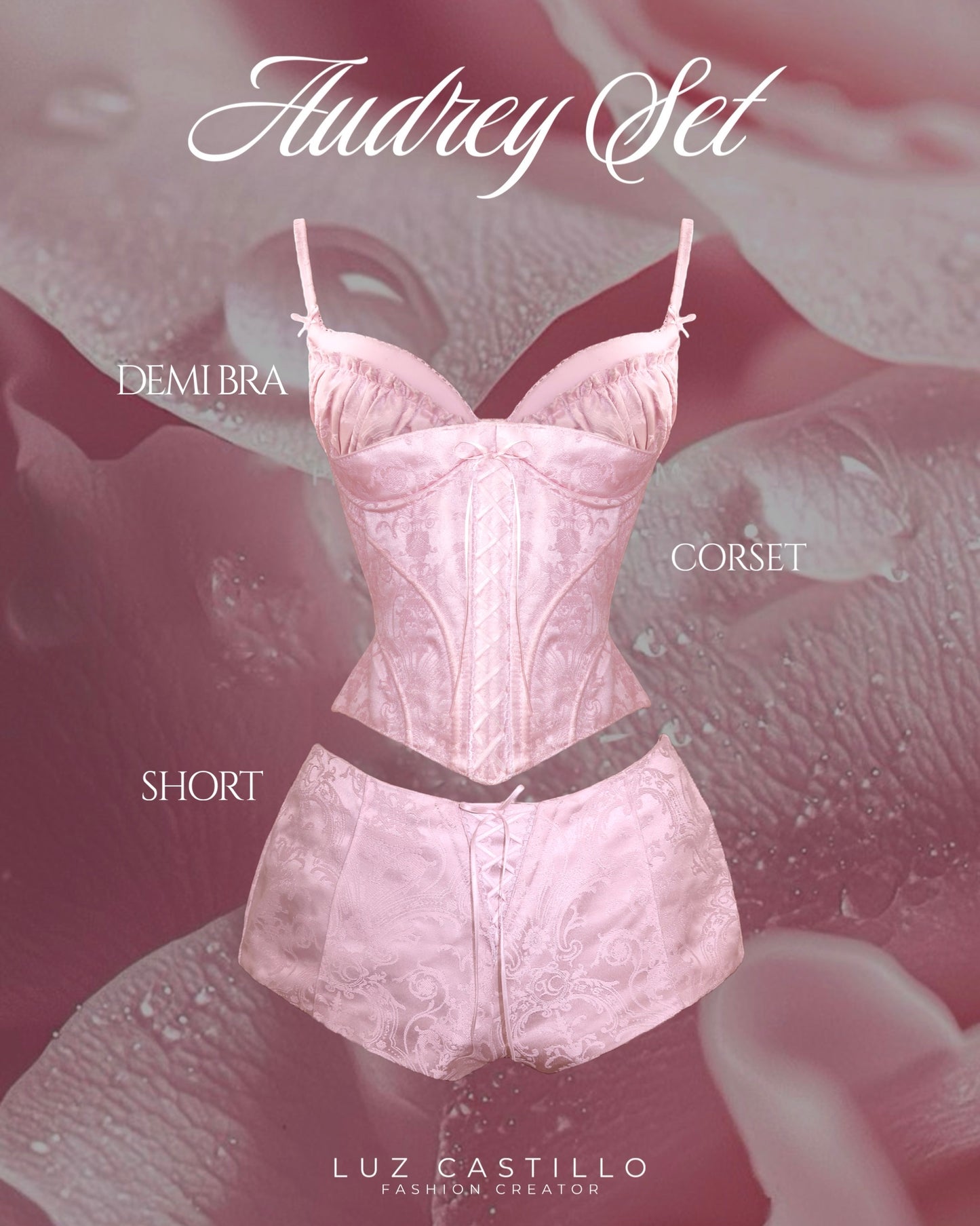 Audrey Set (top + corset + bottom)