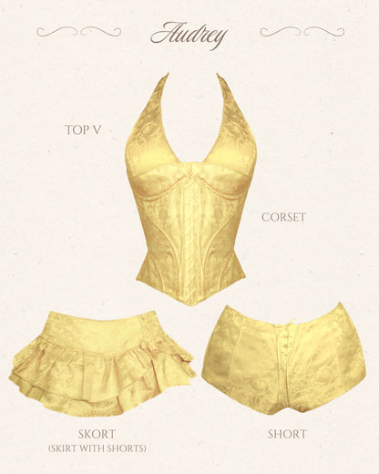 Audrey Set (top + corset + bottom)