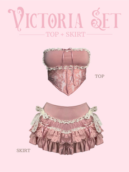 Victoria Set (Top + Skirt)