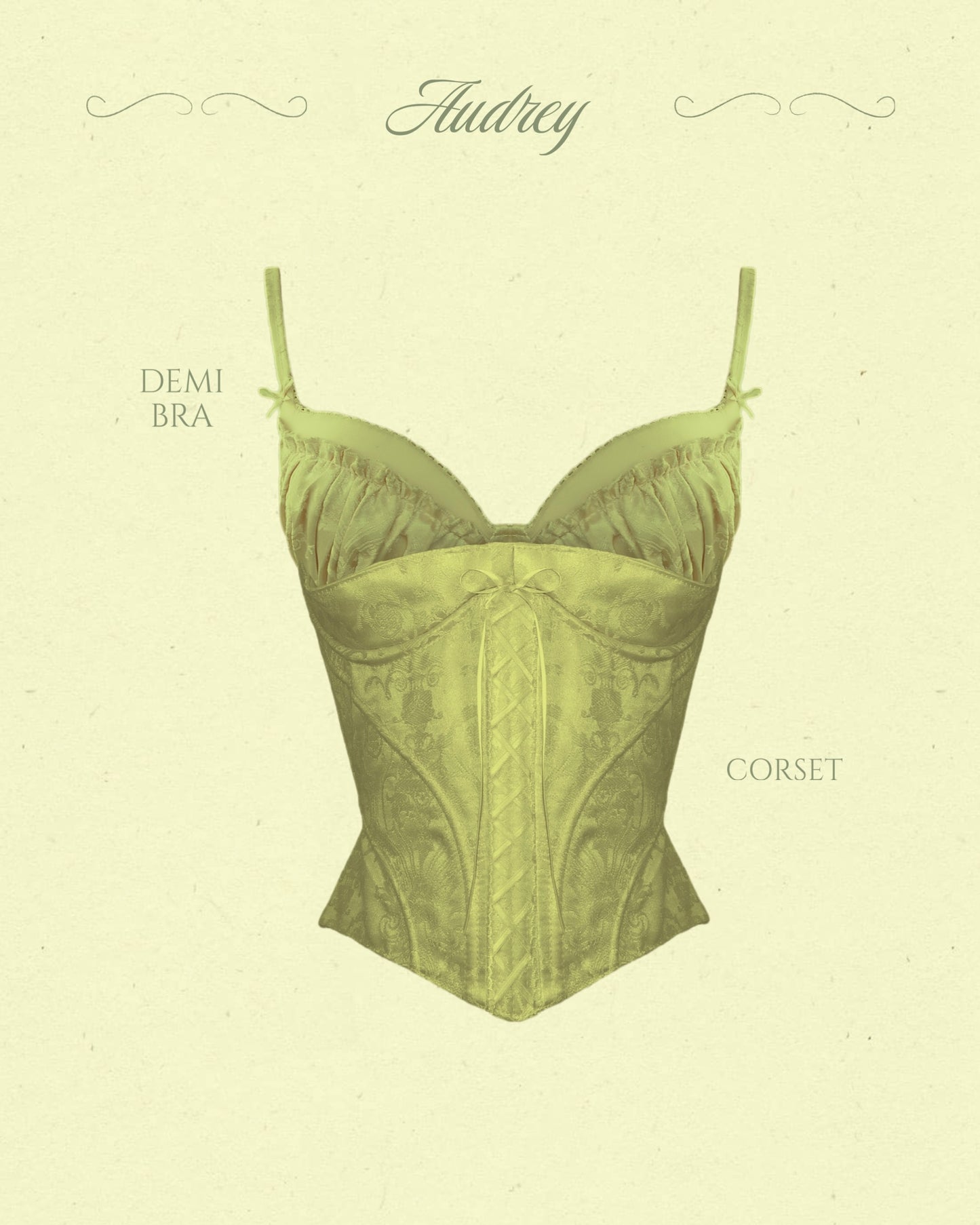 Audrey Set (top + corset)