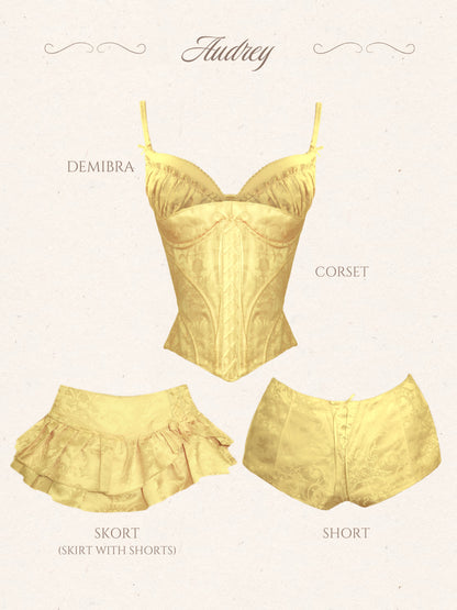 Audrey Set (top + corset + bottom)