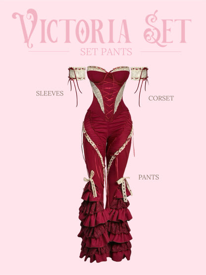 Victoria Set (Corset + sleeves + pants)