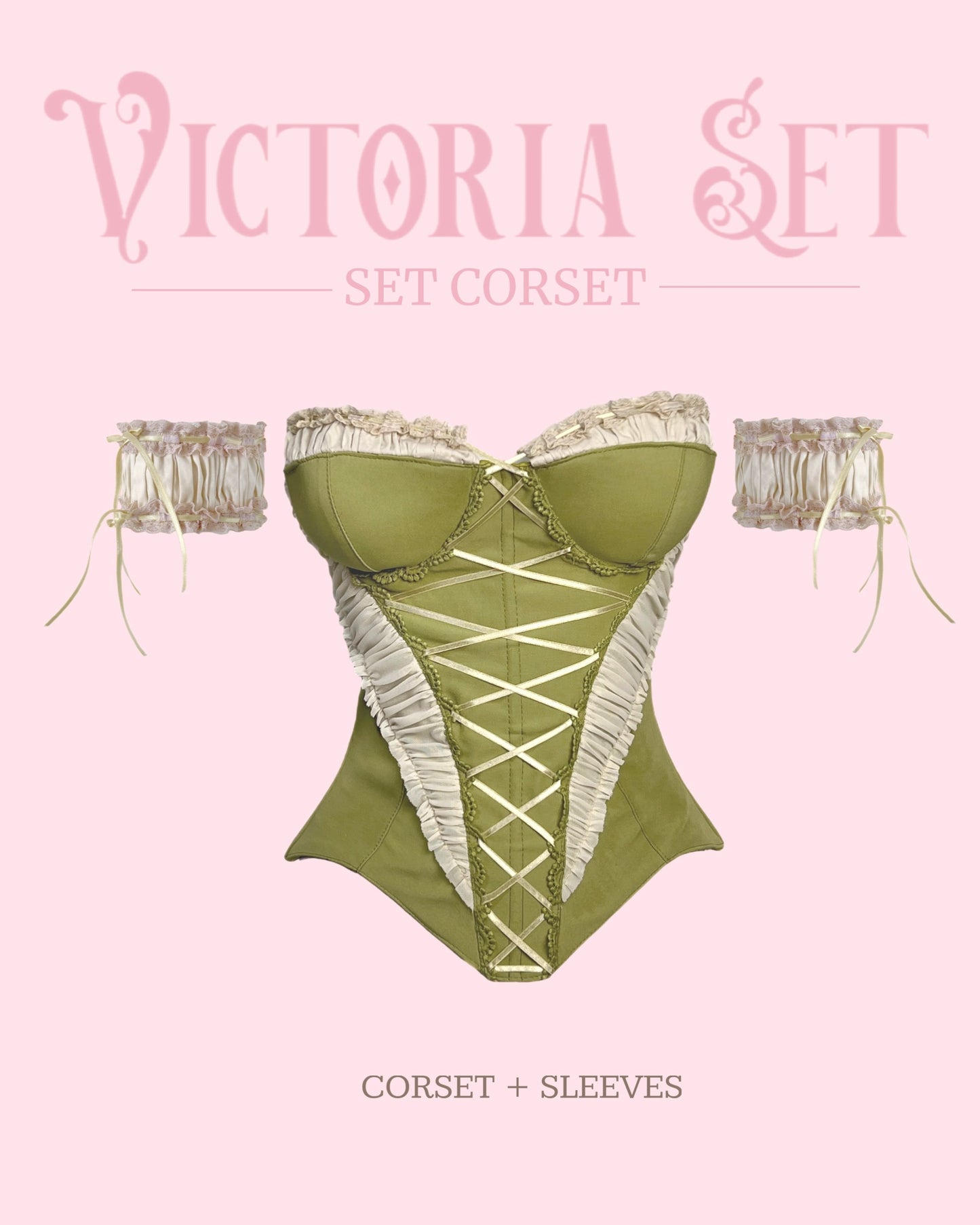 Victoria Corset + sleeves