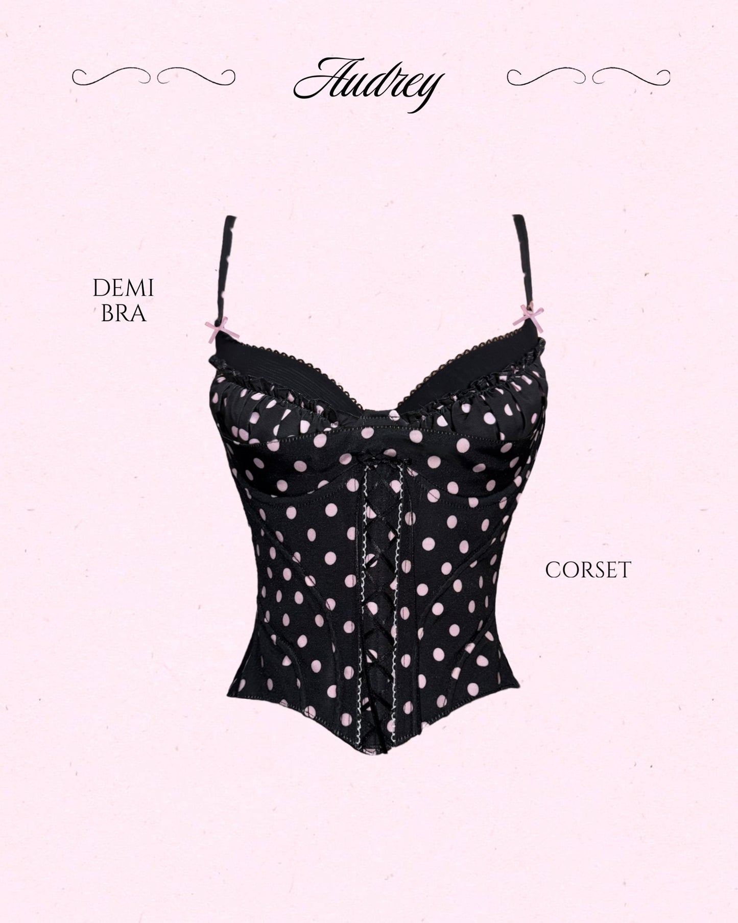Audrey Set (top + corset)