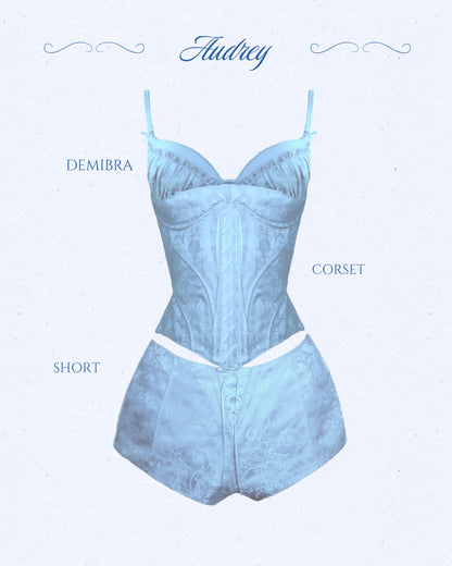 Audrey Set (top + corset + bottom)