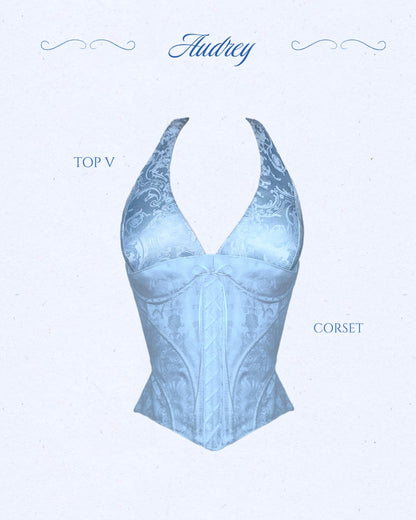 Audrey Set (top + corset)
