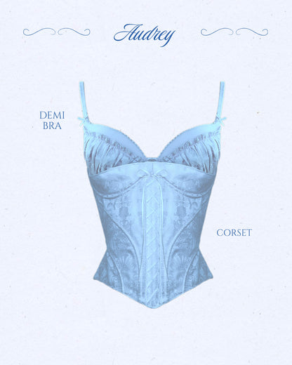 Audrey Set (top + corset)