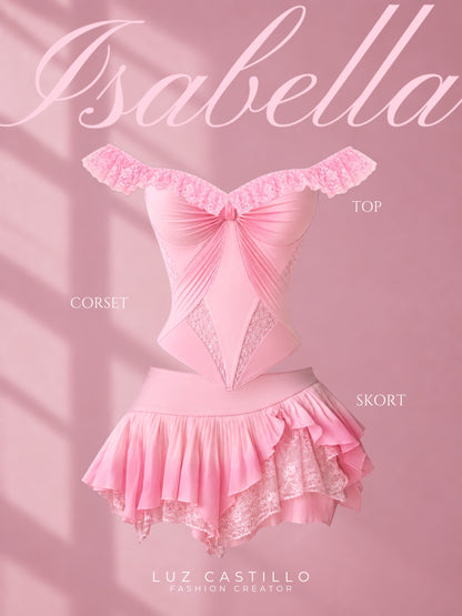 Isabella Dress (Corset + top + skort)