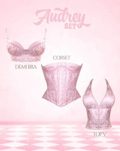 Audrey Set (top + corset)