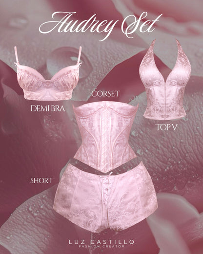 Audrey Set (top + corset + bottom)