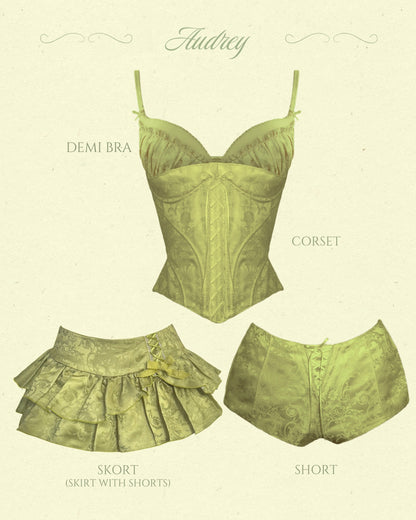 Audrey Set (top + corset + bottom)