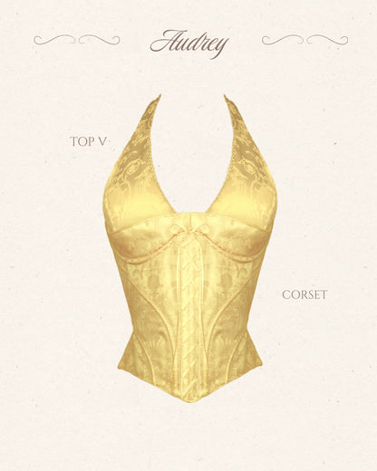 Audrey Set (top + corset)