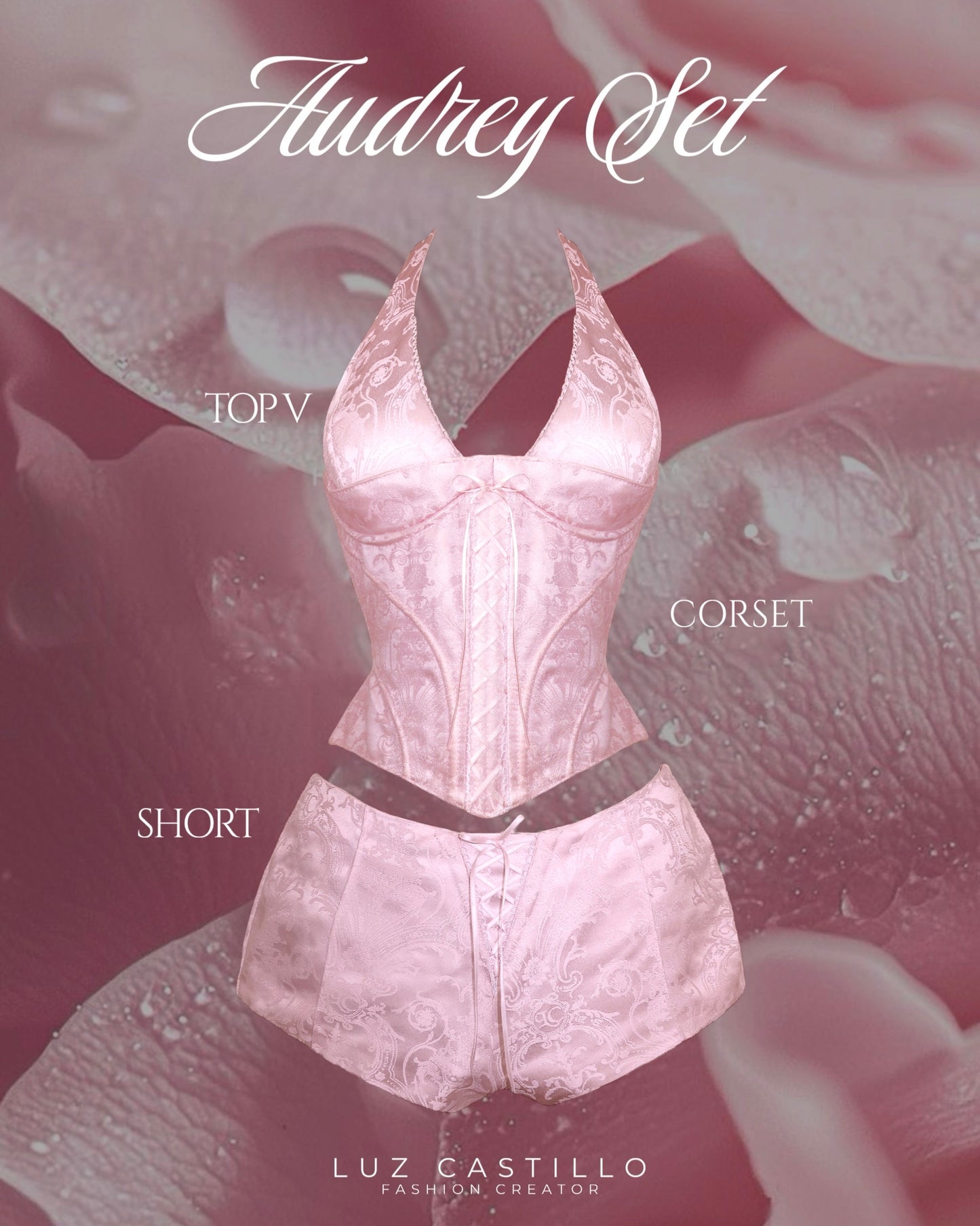 Audrey Set (top + corset + bottom)
