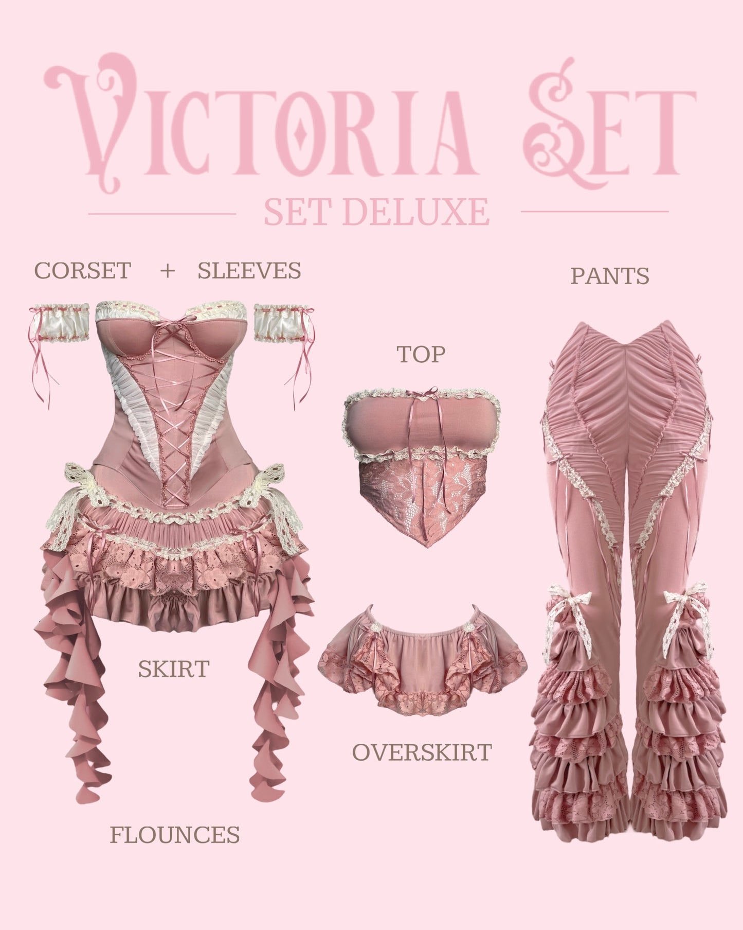 Victoria Set Deluxe (All the pieces)