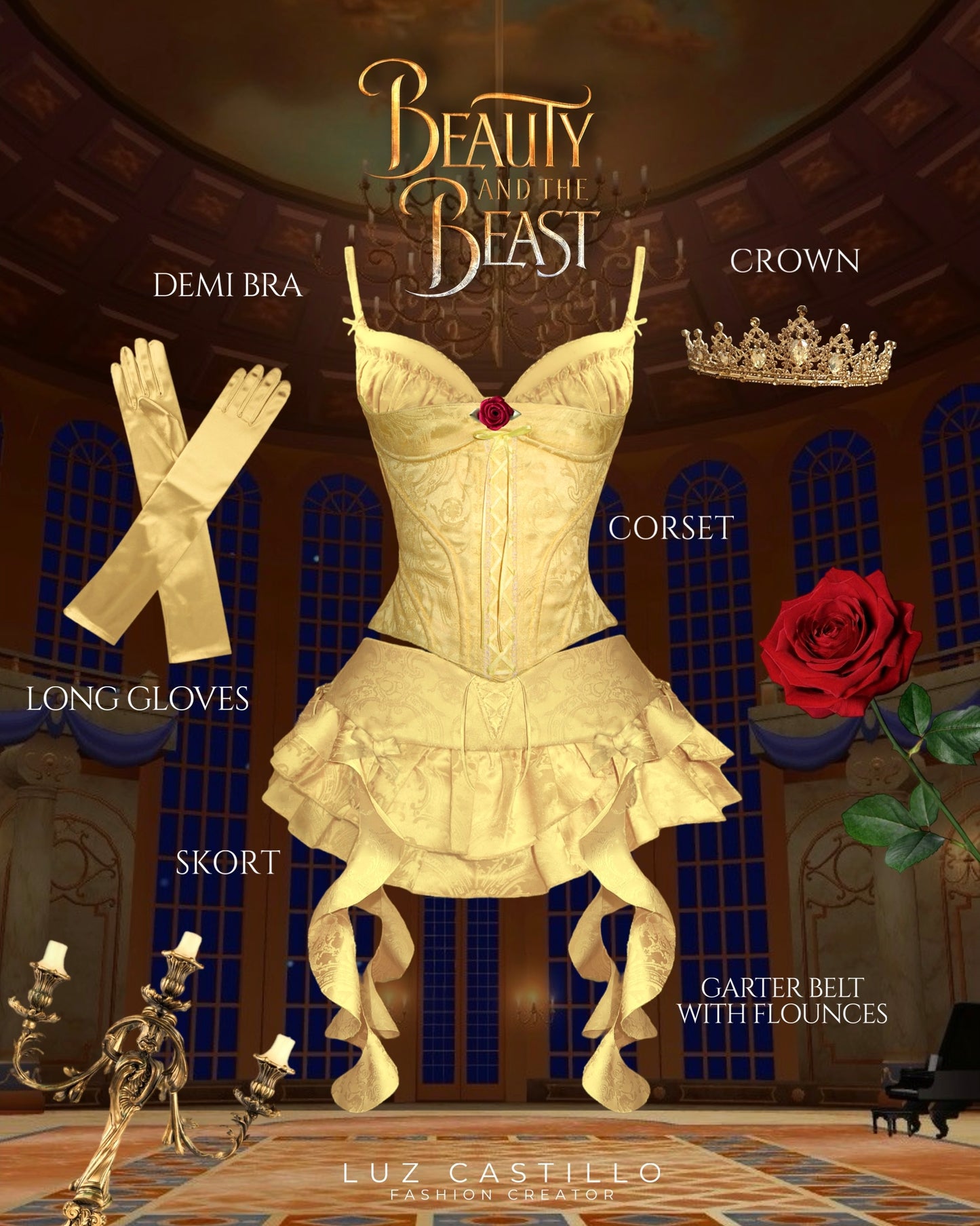Belle/ Beauty and The Beast (Audrey Set)
