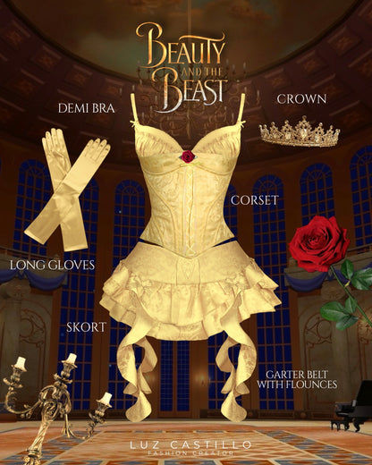 Belle/ Beauty and The Beast (Audrey Set)