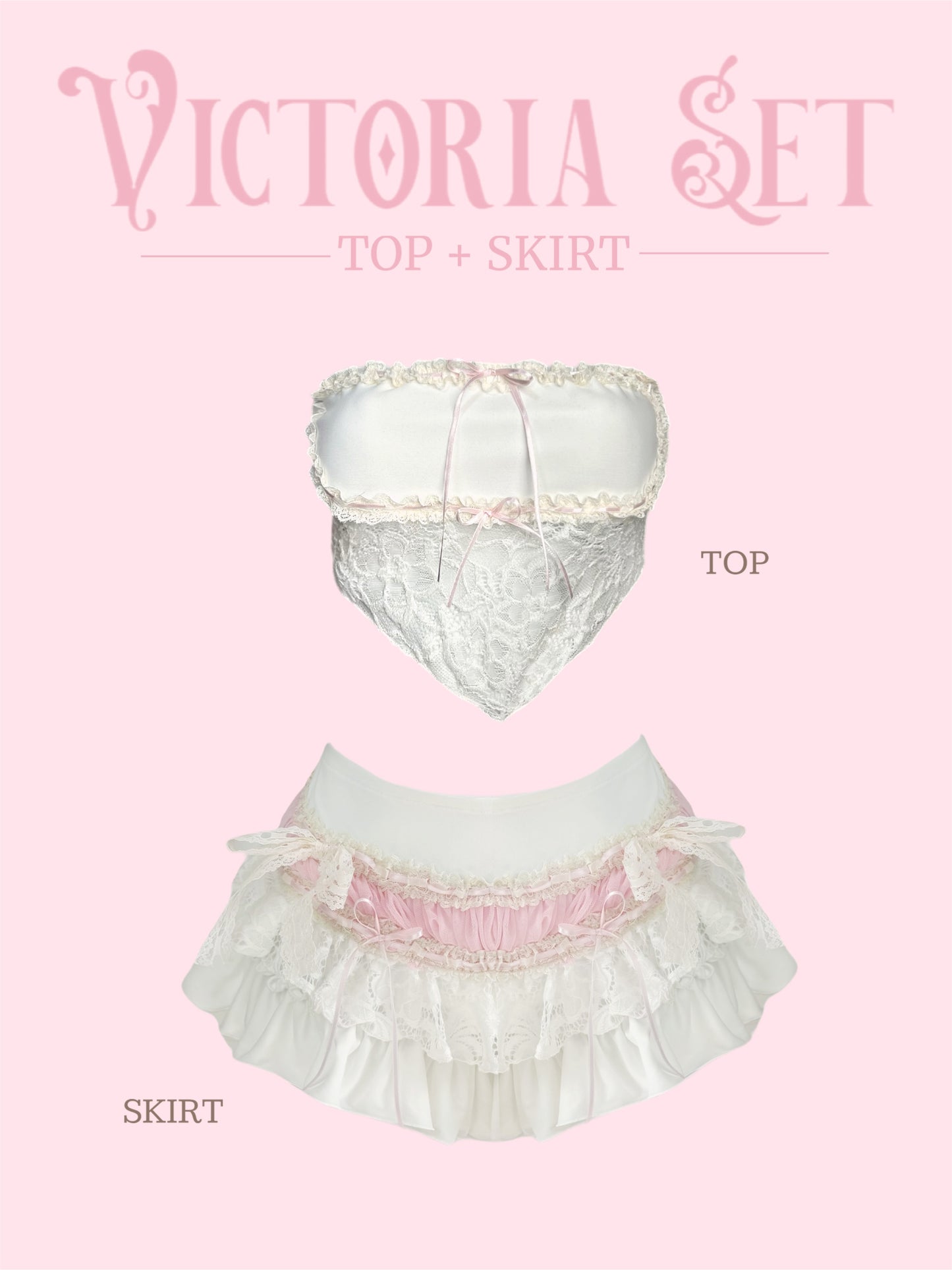 Victoria Set (Top + Skirt)