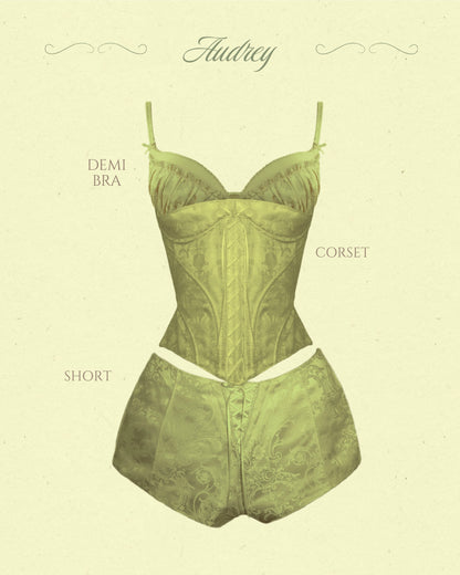 Audrey Set (top + corset + bottom)