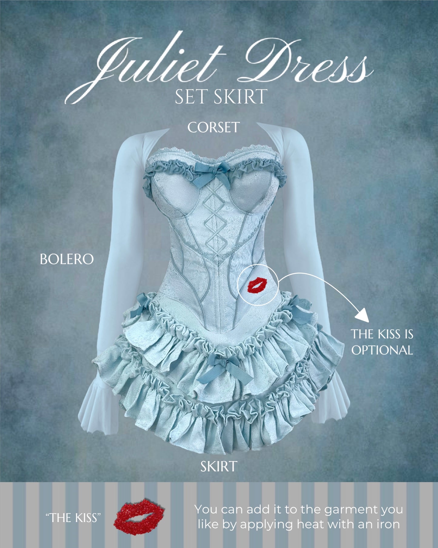 Juliet Dress (Corset + bolero + skirt)