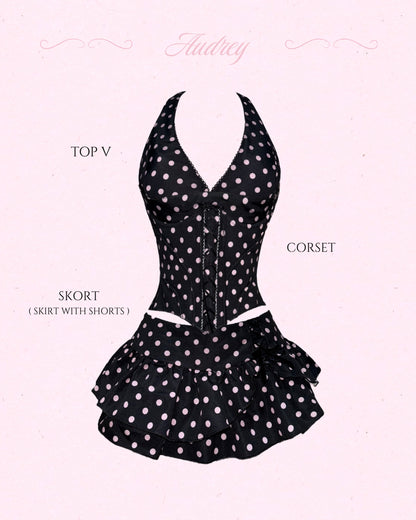 Audrey Set (top + corset + bottom)