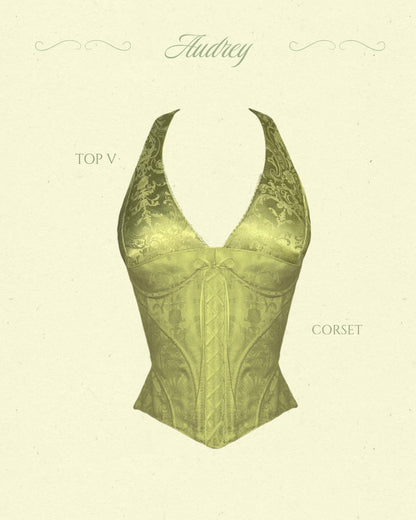 Audrey Set (top + corset)