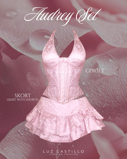 Audrey Set (top + corset + bottom)