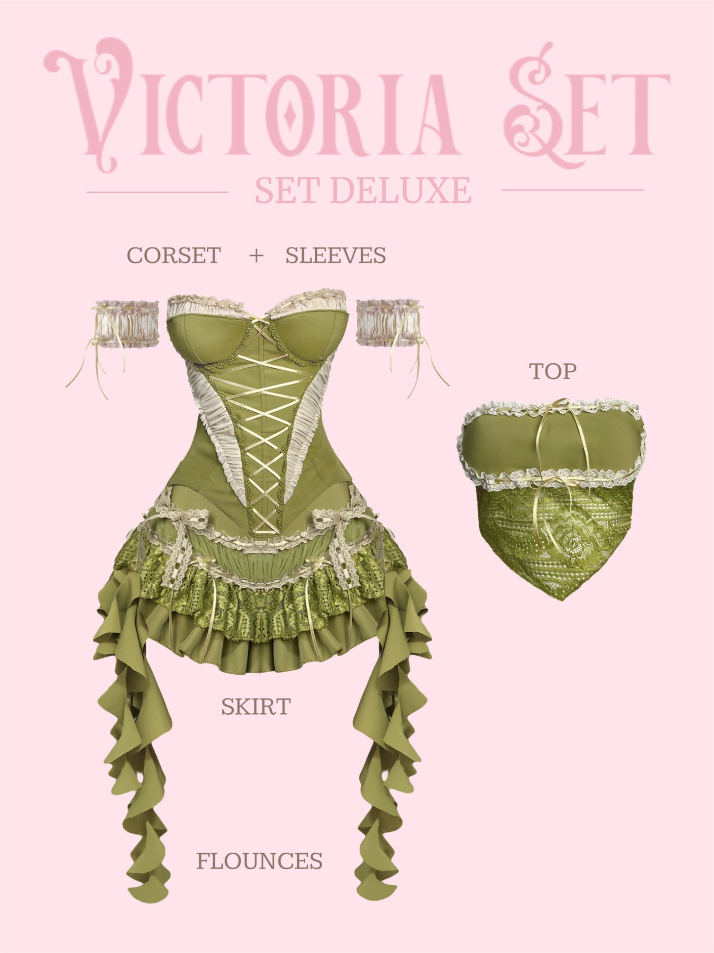 Victoria Set Deluxe (All the pieces)